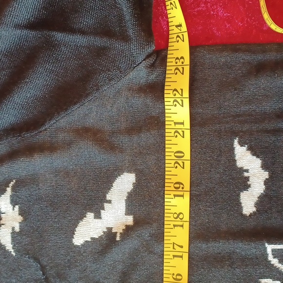 DOLLSKILL 2X TRICKZ N TREATZ BLACK/WHITE LONG-SLEEVED CARDIGAN BUTTON DOWN - Picture 13 of 16